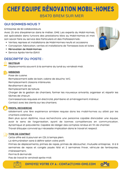 Chef Equipe Rénovation